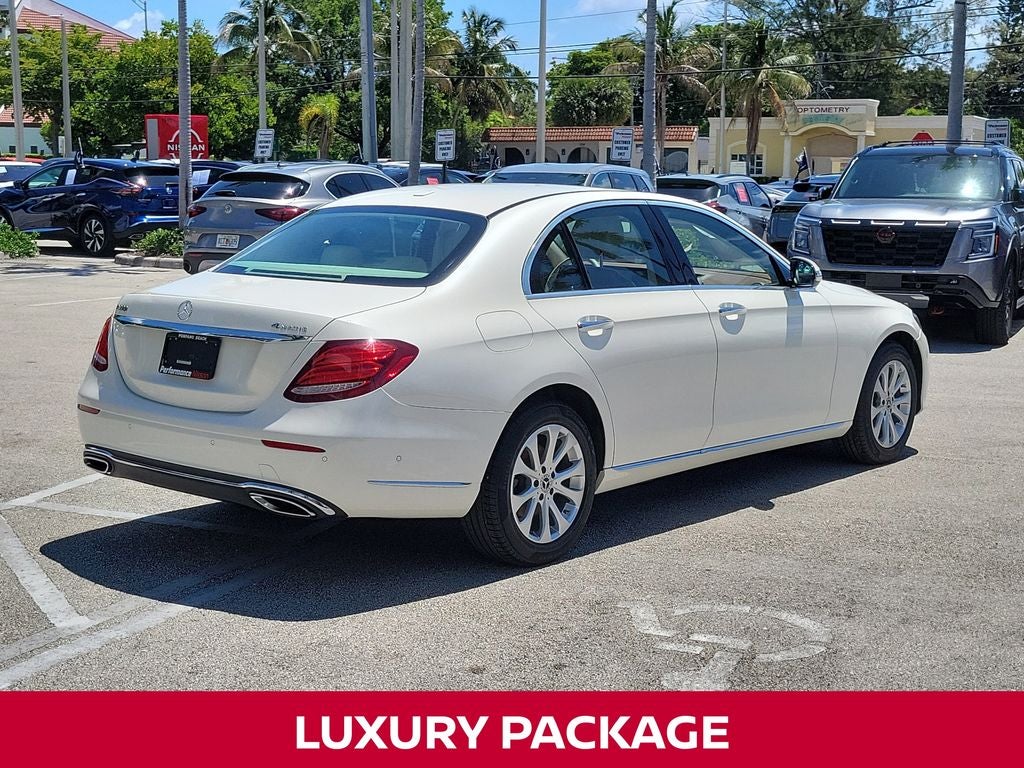 2019 Mercedes-Benz E-Class E 300 4MATIC® PREMIUM PACKAGE
