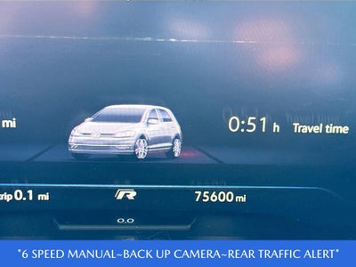 2019 Volkswagen Golf R DCC & Navigation 4Motion