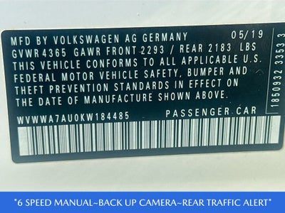 2019 Volkswagen Golf R DCC & Navigation 4Motion