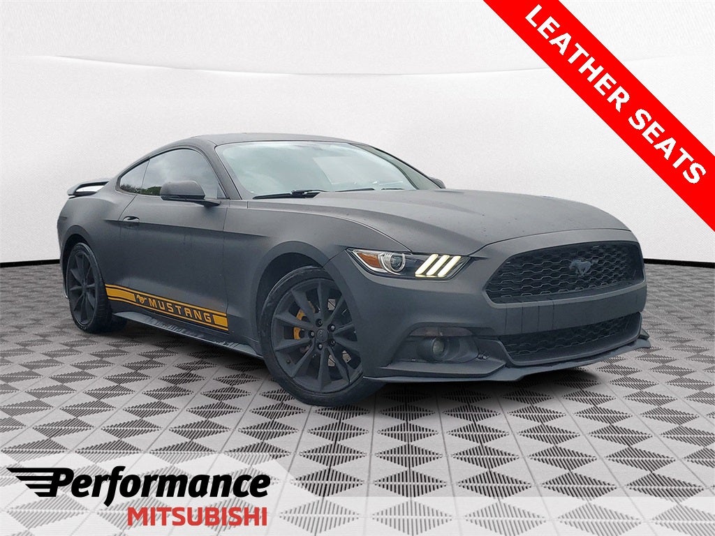 2016 Ford Mustang EcoBoost Premium LEATHER SEATS