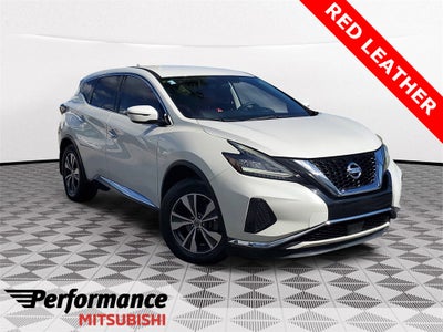 2019 Nissan Murano S RED LEATHER