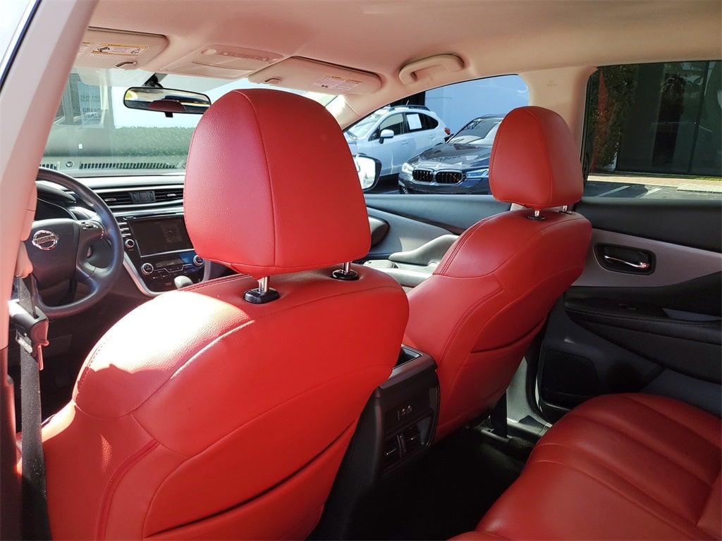 2019 Nissan Murano S RED LEATHER