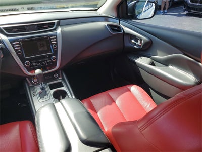 2019 Nissan Murano S RED LEATHER