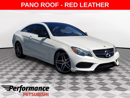 2017 Mercedes-Benz E-Class E 400 RED LEATHER