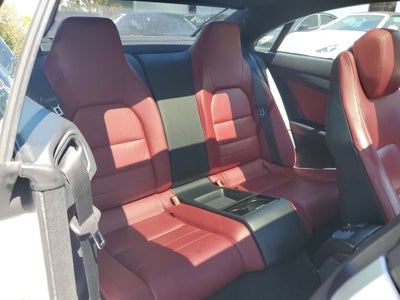 2017 Mercedes-Benz E-Class E 400 RED LEATHER