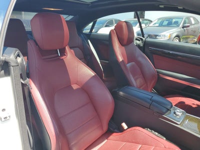 2017 Mercedes-Benz E-Class E 400 RED LEATHER