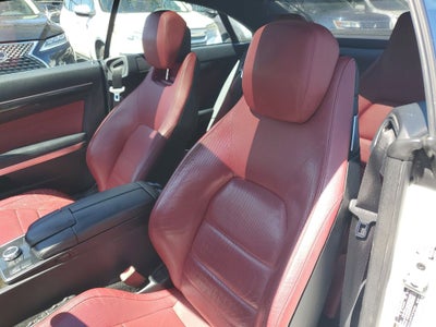 2017 Mercedes-Benz E-Class E 400 RED LEATHER