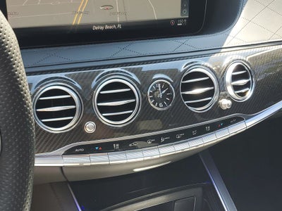 2019 Mercedes-Benz S-Class S 63 AMG® 4MATIC®