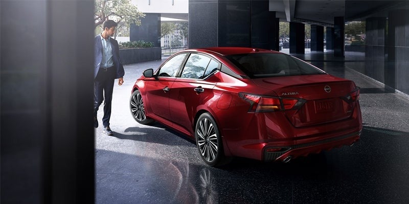 The sleek rear of a trim option of the 2024 Nissan Altima in Pompano Beach, FL