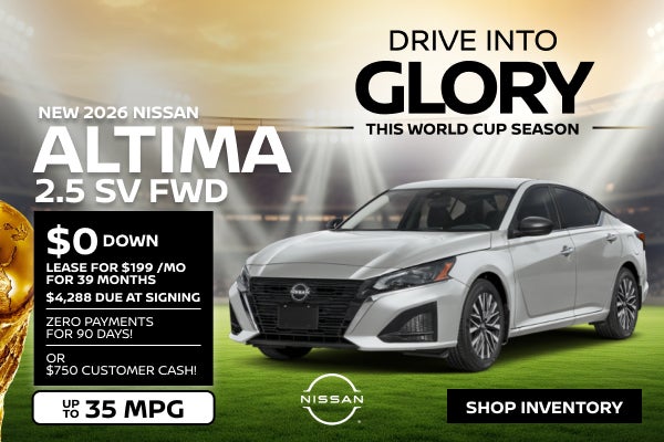 New 2026 Nissan Altima 2.5 SV