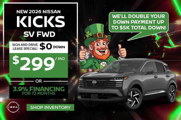 2026 Nissan Kicks SV FWD