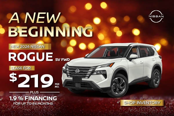New 2026 Nissan Rogue SV FWD