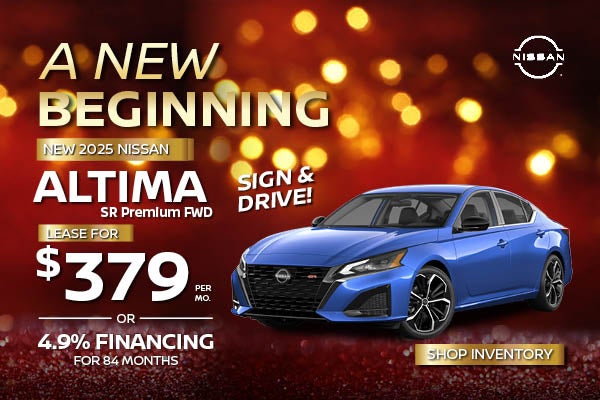 New 2025 Nissan Altima SR FWD