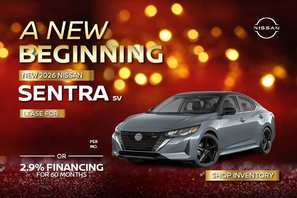 New 2026 Nissan Sentra SV 